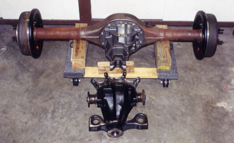 Rear axle