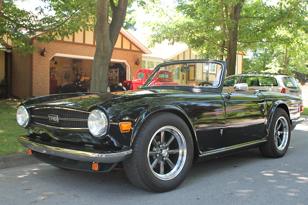 Derek Costello's 1974 Triumph TR-6 with Ford 302cid V8 Engine