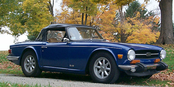 Don Watson's 1974 TR-6 with 1992 Ford 5.0 H.O. V8 Engine