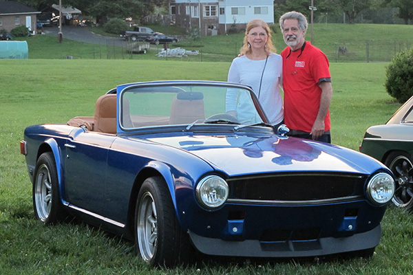 Ed Peppard's 1975 Triumph TR-6 with Ford 302cid V8 Engine