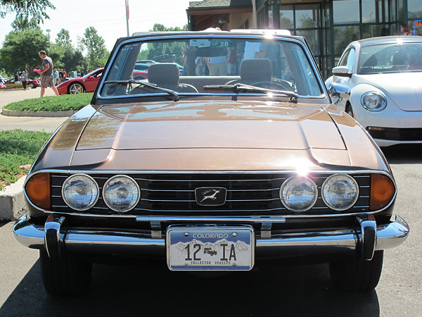 The Triumph Stag's distinctive look was created in 1965 by Giovanni Michelotti.