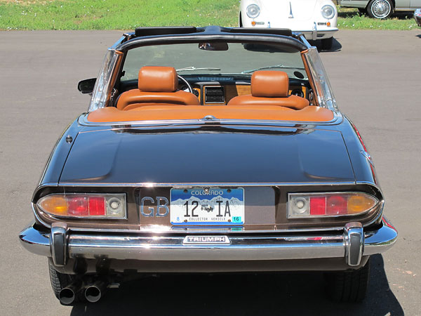 The Triumph Stag model was introduced in June 1970.