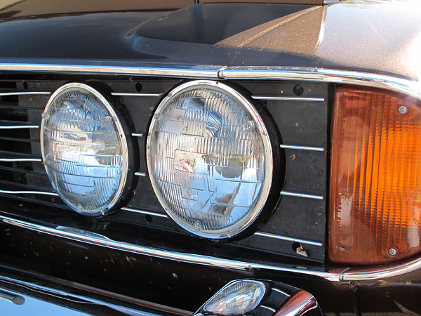 Sylvania Halogen sealed beam headlights.