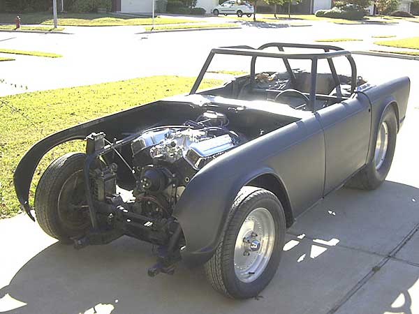 Triumph TR4 project car