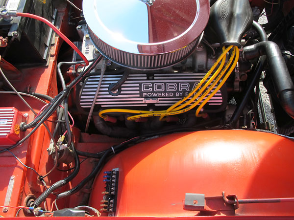 Accel 8.8 Silicone Plus spark plug wires.