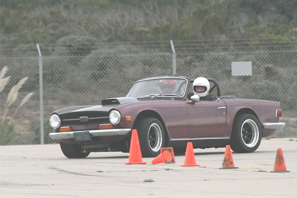 Jim Prettyleaf's 1971 Triumph TR-6, with a Buick 231 V6