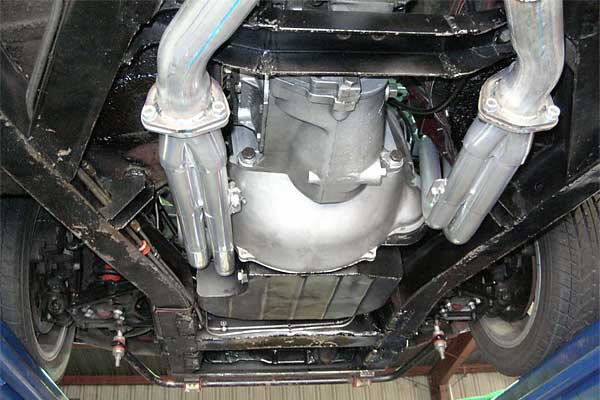 headers, trap-door oil pan, and Muncie M21 close-ratio four speed transmission