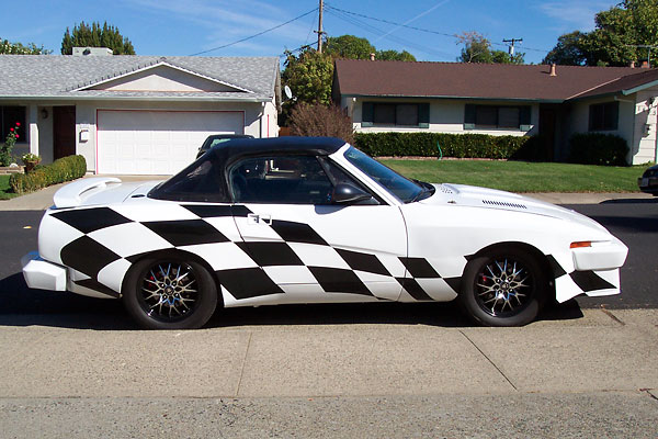 Triumph TR7 convertible top.