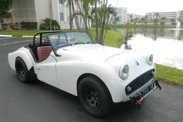 Joseph Moticker's 1960 Triumph TR3 with Ford Mustang 302 Engine