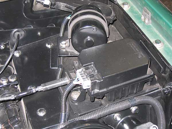 Windshield wiper motor and cruise control module