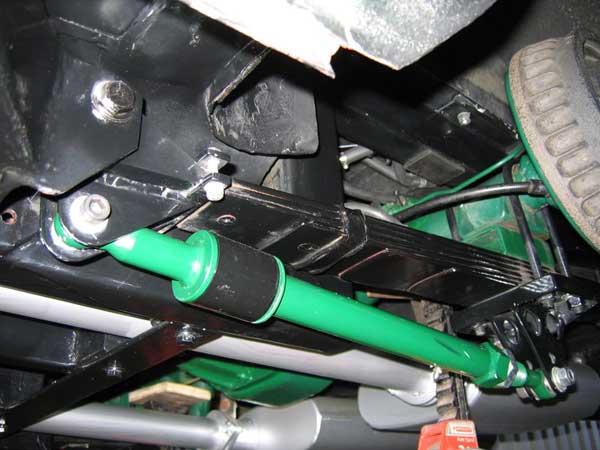 Custom slide-a-link traction bars