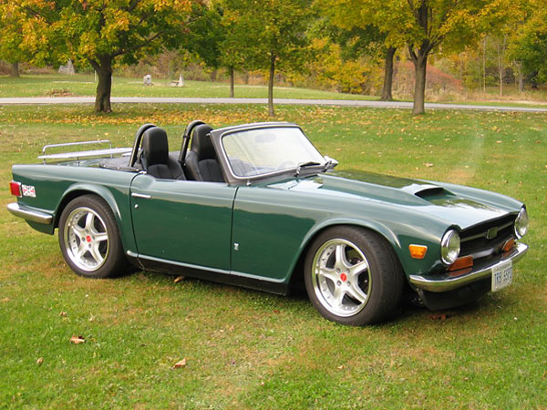 Ken Hiebert's 1972 TR-6 with 1994 GM LT1 5.7L EFI