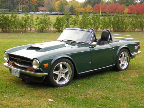 Ken's TR6, autumn 2009.