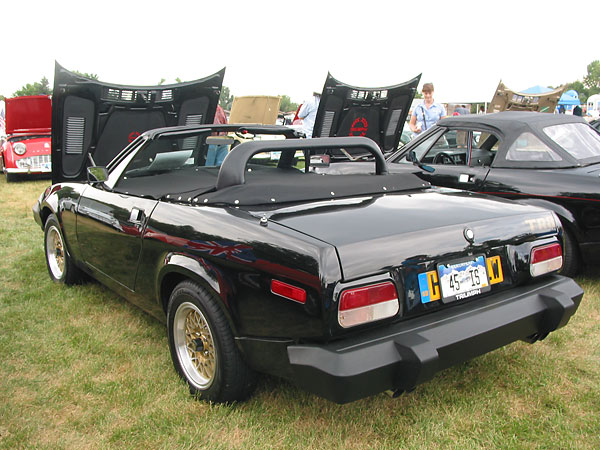 Triumph TR8 roll hoop