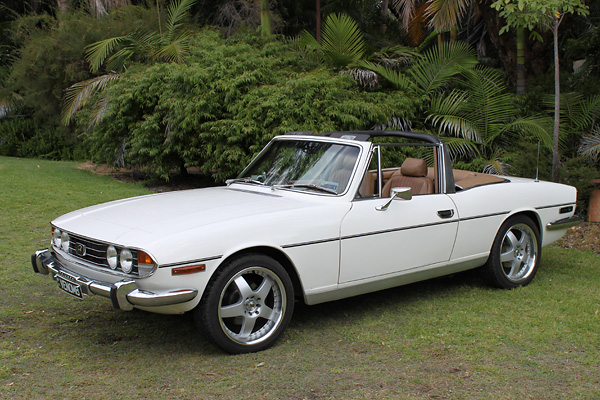 Kingsley Dunstan's Chevy LS1 5.7L V8 powered 1977 Triumph Stag