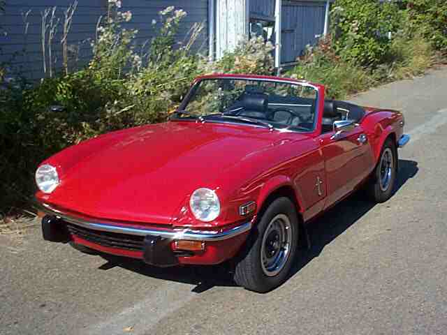 Larry Breitkreitz's 1973 Spitfire, with Toyota 4-cylinder