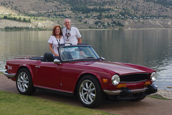 Larry Lambert's 1974 Triumph TR-6 with 2001 GM P3400 SFI Engine