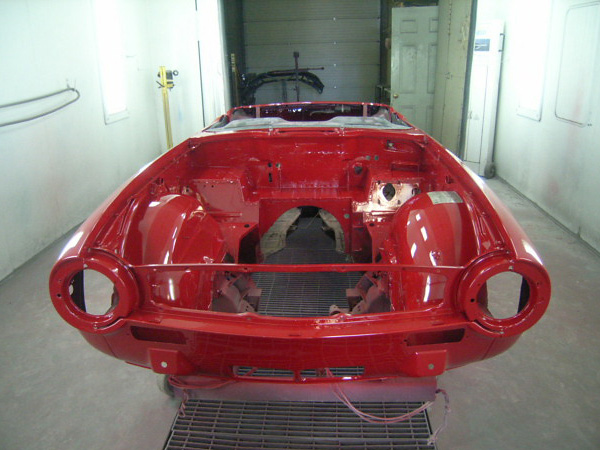 Paint and finish bodywork by Jason Agostino of Mervyn's Body Shop in Kelowna, BC.