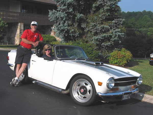 Les Shockey's 1969 TR6 V8