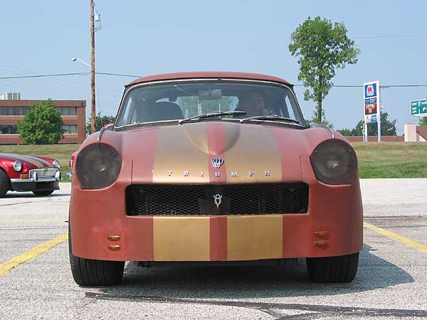 custom Triumph GT6 grille