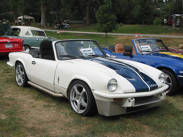 Triumph GT6 center section with Spitfire sides.