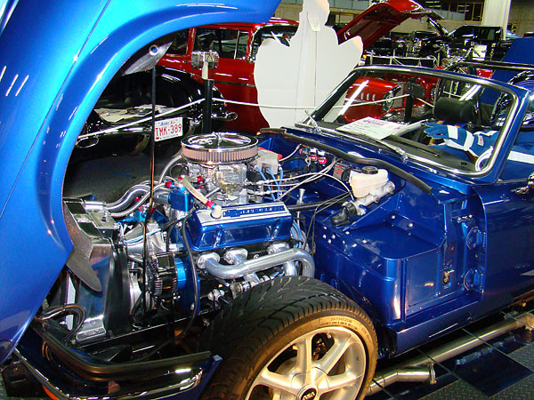 4.8L V6, built from a Chevrolet Bow Tie engine block with a BRC billet crankshaft