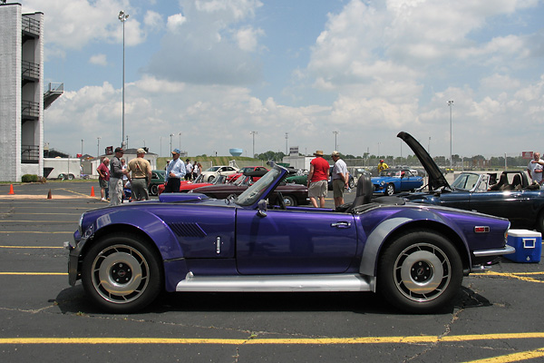 Aluminum covers on the rear fenders help minimize stone damage.