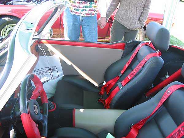 modified TR6 interior