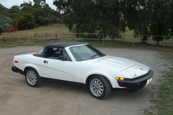 Rodney Wells' 1980 Triumph TR7 with Toyota Soarer 1UZ-F V8 Engine