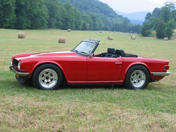 Ted Lathrop's 1976 TR6 is Powered by a Chevy 350 V8